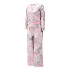Autumn Loungewear For Women Tie-dyed Home Wear PQLH205A