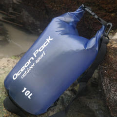 Camping Packs Translucent Beach Storage Drifting Dry Pouch PQPVC001C