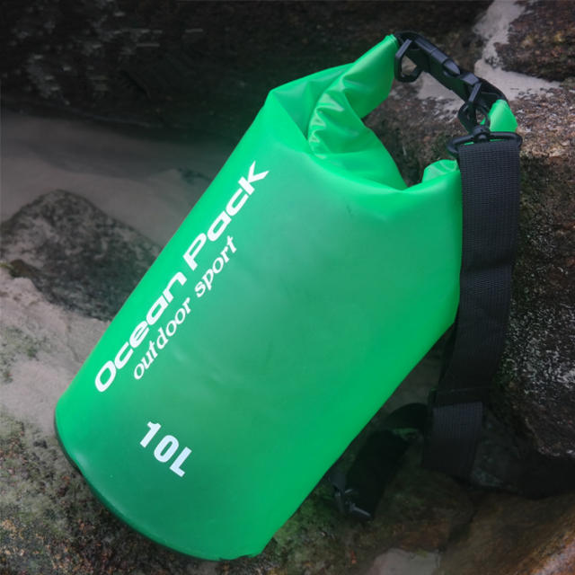 Camping Packs Translucent Beach Storage Drifting Dry Pouch PQPVC001C