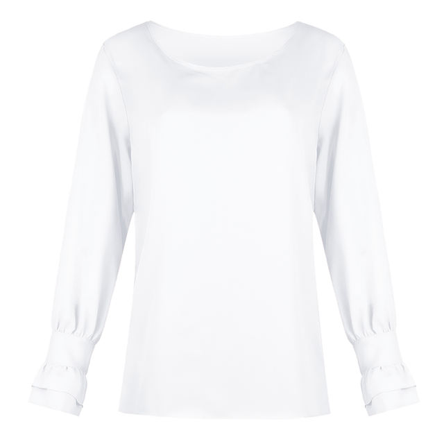 Long Sleeve Loose Tops Autumn Bottoming Shirt for Women PQOM9153