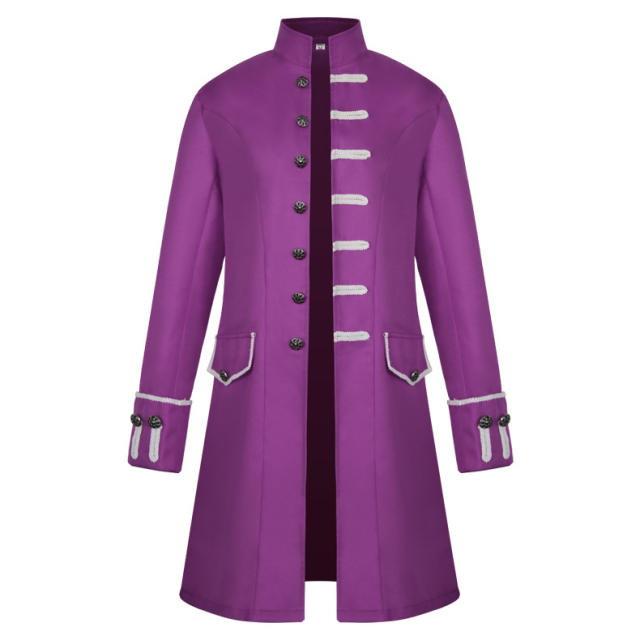 Men's Vintage Uniforms Medieval Steampunk Clothing PQMY002C