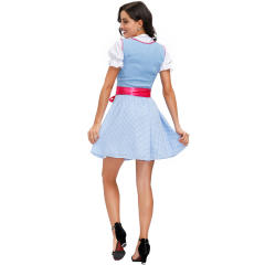 Halloween Beer Girl Costume Stage COS Dress Bavarian Oktoberfest Costume PQMR7106