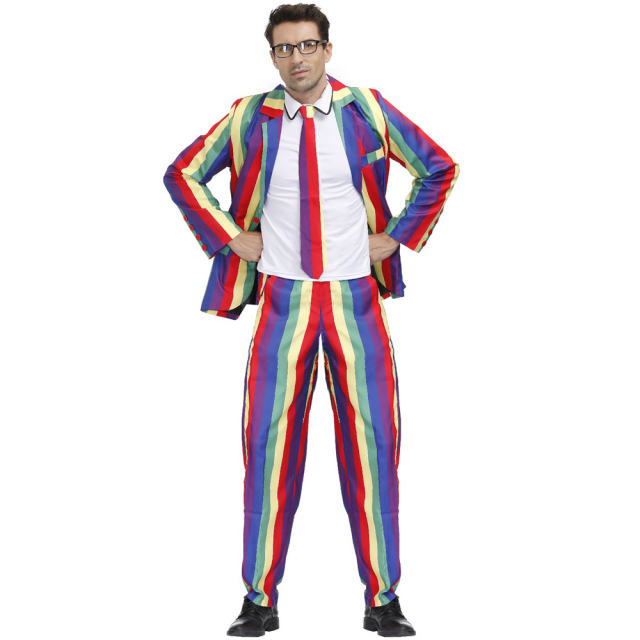 Holiday Party Suits Men Halloween Suits Carnival Costumes PQMR4483