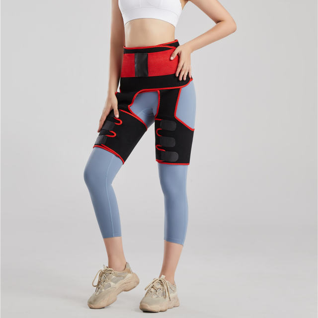 Sweat Bubble Butt Lift Trainers Juicy Yoga Sets Women Sport Waist Belt PQB779J