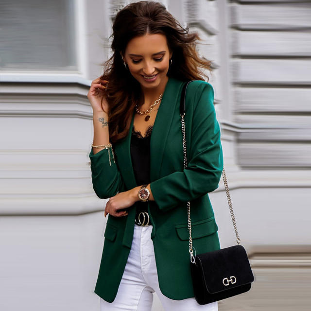 Winter Trendy Clothing Fashion OL Coats For Women Autumn Small Suits PQLQ028F