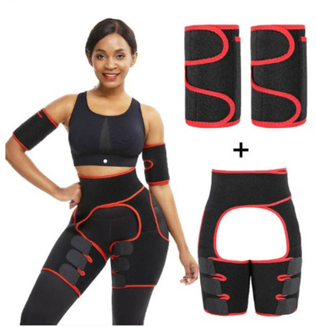 Neoprene Waist Support Leg Shaping Sauna Sweaty Buttocks Sweating Corset PQ55523A