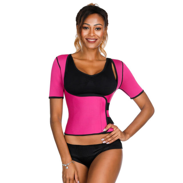 Sauna Sweating Vest Corset Neoprene Waist Trainers Women Shapewear PQYR3312B