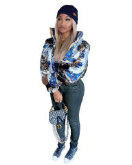 Fashion Autumn Cotton-padded Jacket Winter Down Jacket Quilted Jacket PQUJ4555