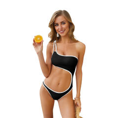 Hollow Out One Piece Swimwear For Women Wholesale Monokinis PQ19033