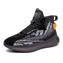 Fashion Spring Knit Shoes Male Casual Canvas Sport Shoes Men PQ8989A