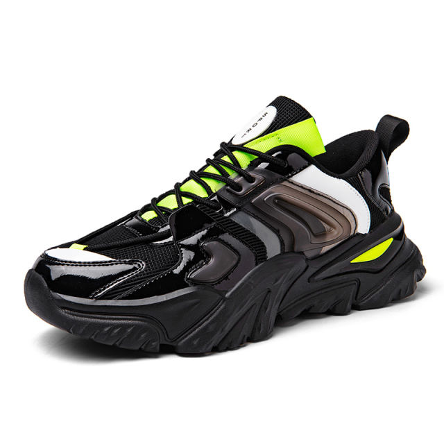 Autumn Breathable Outdoor Trainers Fashion Male American Clunky Sneakers PQ8993B