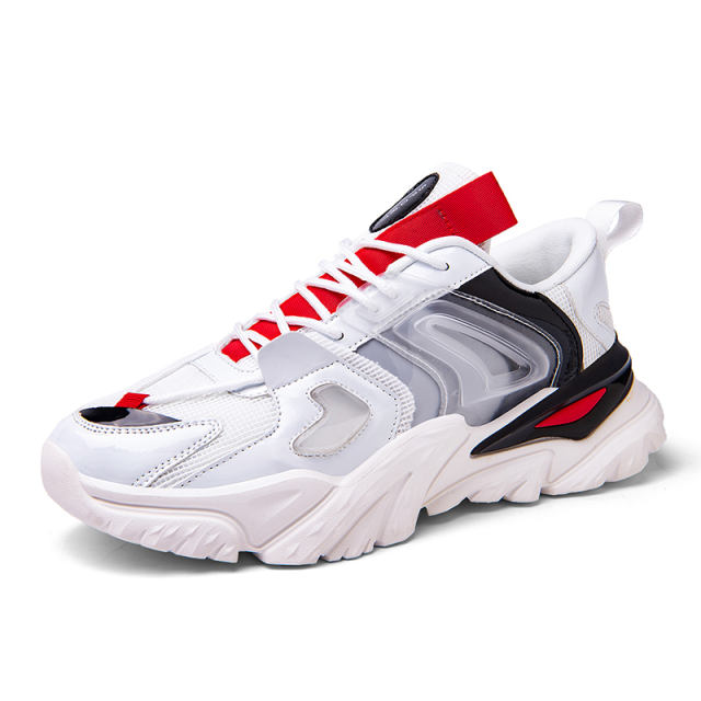 Fashion Male American Clunky Sneakers Autumn Breathable Outdoor Trainers PQ8993A