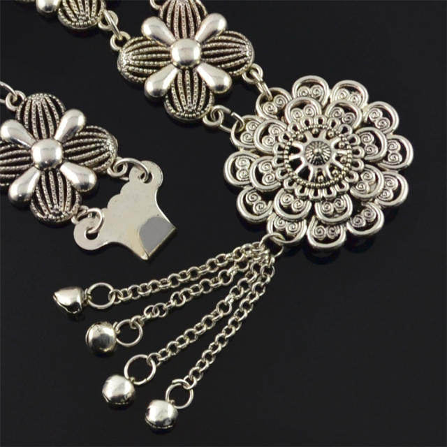 Fashion Flower Waist Chain Dance Waist Beach Leisure Body Chain PQ6975