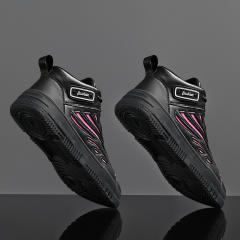 Casual Skater Shoes Faux Leather Skate Sneakers Male Trendy Board Shoes RL8996C