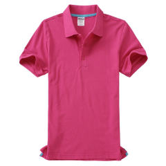 Light Green Women Advertising Shirts Pure Cotton POLO Shirts Men Workwear PQ4P002N