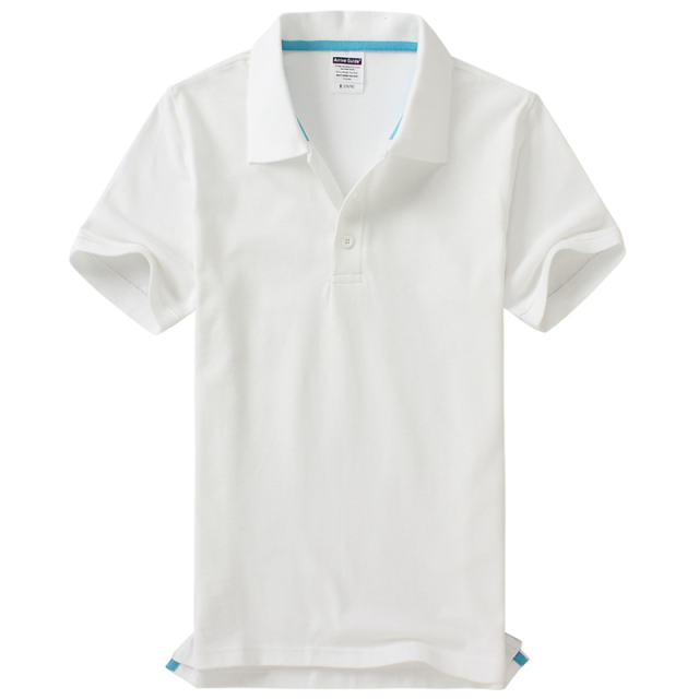 Light Green Women Advertising Shirts Pure Cotton POLO Shirts Men Workwear PQ4P002N