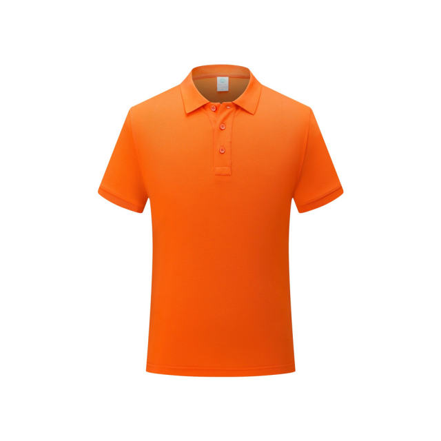 Lake Green Officer Polo Shirts Women Pure Cotton Lapel Work Shirt for Men PQ7988H