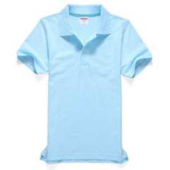 Light Green Women Advertising Shirts Pure Cotton POLO Shirts Men Workwear PQ4P002N