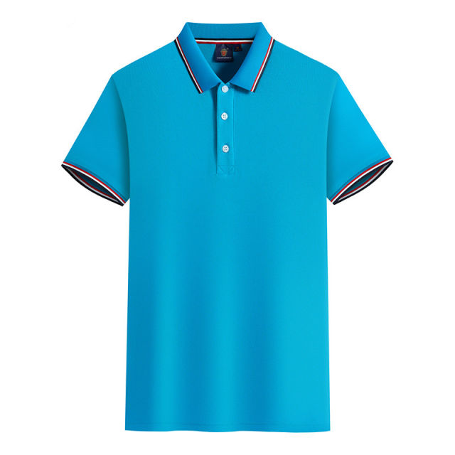 Black HAVVA PIQUE Cotton Work Clothes T-shirt Custom Men Polo Shirts PQ8538A