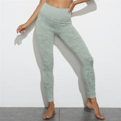 Fashion Yoga Trousers Women Fitness Pants High Waist Sport Leggings PQ8018C