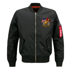 Pink Male Flying Suit Men's Sport Jacket Plus Size Casual Baseball Wear PQ718D