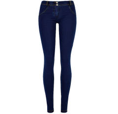 Fashion Bubble Butt Denim Trousers Female Sexy Low Waist Jeans PQTOP333