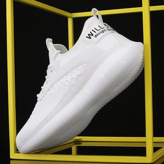 Wholesale Men Lightweight Knited Sneakers Breathable Soft Comfortabel Mesh Running Shoes MX-11911B Size 39-46