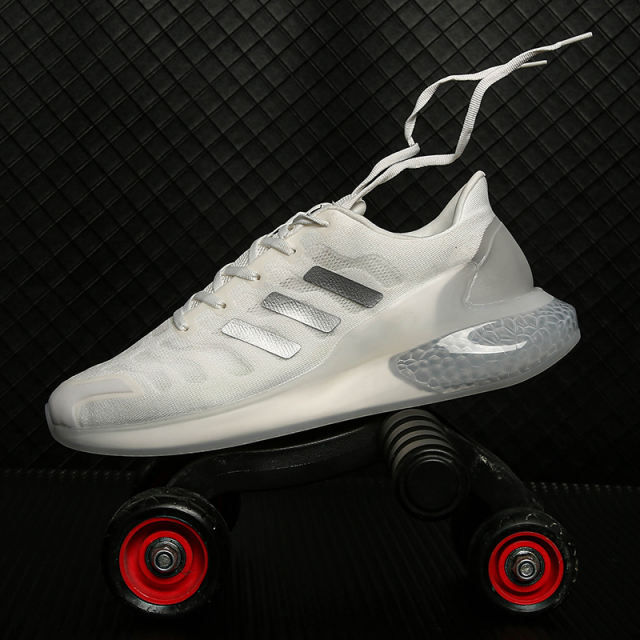 Hot Sale Wholesale fly weaving Men Lightweight Sneakers Breathable Mesh Running popcorn sole Shoes MX-01225A