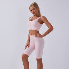Green Yoga Outfits Women Fitness Wear Running Leggings Bubble Butt Squat Pants PQYJ009B