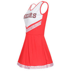 Carnival Schoolgirl Fancy Dress Cheerleader Clothing with Lala Flower PQMR4034H