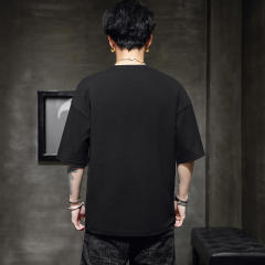 Yellow Fashion Hoodies Casual T Shirts Summer Cotton T-shirt For Men RL8152C