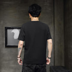 Yellow Summer Men T-shirt For Travel Fashion Casual Tops RL8160B