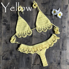 Crochet Bikini Women Micro Beachwear Swimwear PQ6613