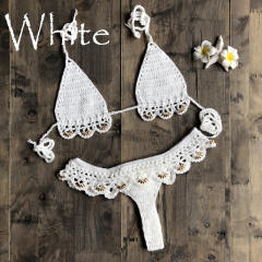 Crochet Bikini Women Micro Beachwear Swimwear PQ6613