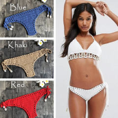 Crochet Thong For Women Micro Beach Panties Swimwear PQ3918