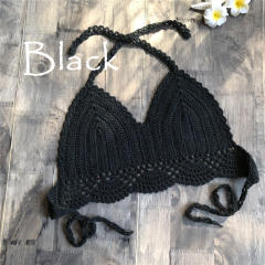 Summer Crochet Bikini Bras Sexy Beach Wear Women Swimwear PQ6906