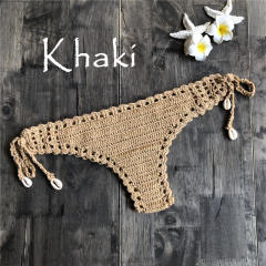 Crochet Thong For Women Micro Beach Panties Swimwear PQ3918