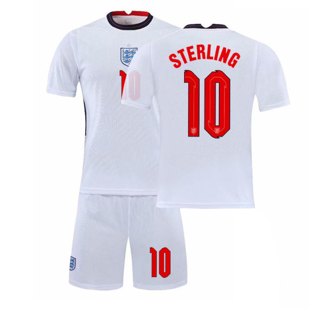 Adult England Football Uniform European Cup National Team Jersey Sportswear PQEN001