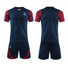 Adult Paris Saint-Germain F.C Home Soccer Jersey Messi Football Uniforms PQME001A