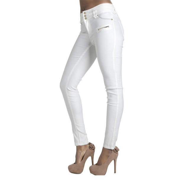 Women Fashion High Waist Denim Trousers Skinny Sexy Jeans PQTOP107