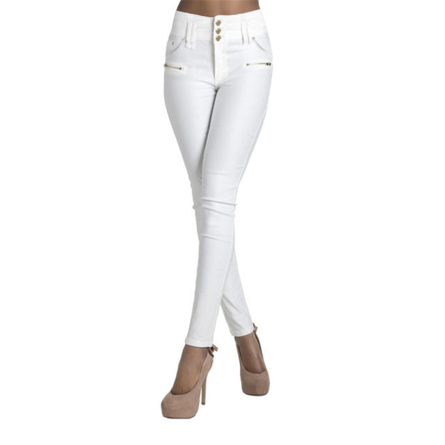 Women Fashion High Waist Denim Trousers Skinny Sexy Jeans PQTOP107