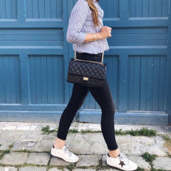 Black Sexy High Waist Jeans Fashion Skinny Denim Trousers PQTOP318