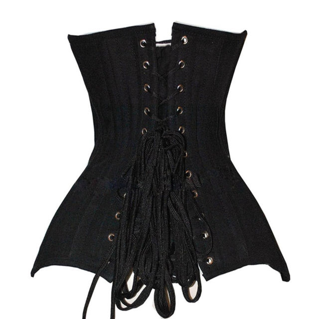 Steel Bone Overbust Corset For Women Sexy Gothic Palace Corselet PQ1038