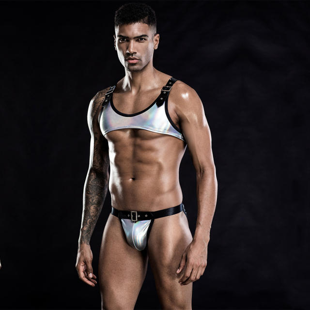 Sexy Costume For Men Gay Underwear Night Club Cosplay Uniform PQ7236 ML-16