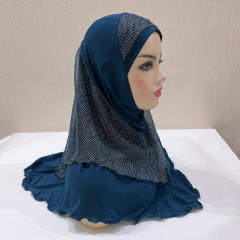 Wholesale Women Middle East Kerchief Ethnic Lady Cotton Scarf PQH076