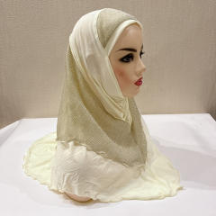 Wholesale Women Middle East Kerchief Ethnic Lady Cotton Scarf PQH076