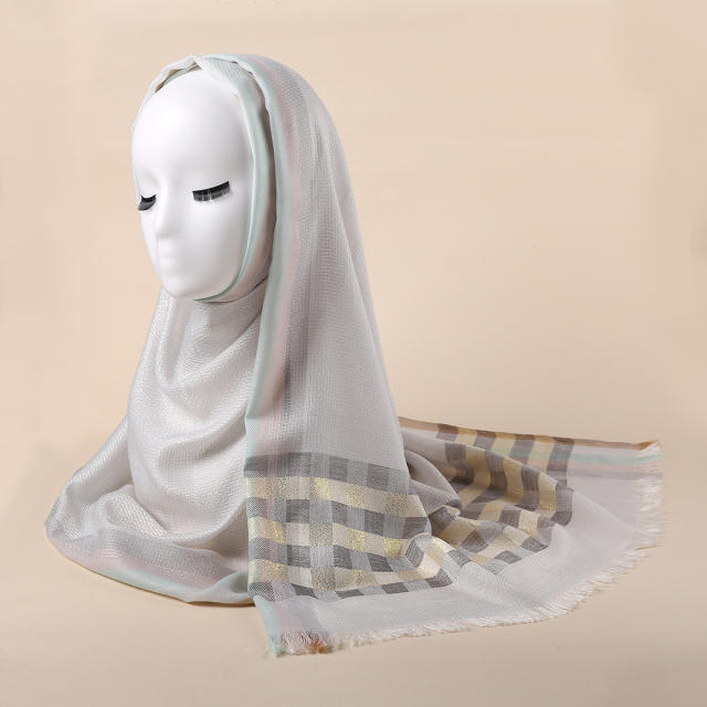 Wholesale Fashion Ethnic Scarf Middle East Muslim Hijab For Women PQ01896B