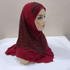 Wholesale Women Middle East Kerchief Ethnic Lady Cotton Scarf PQH076