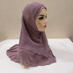 Wholesale Women Middle East Kerchief Ethnic Lady Cotton Scarf PQH076