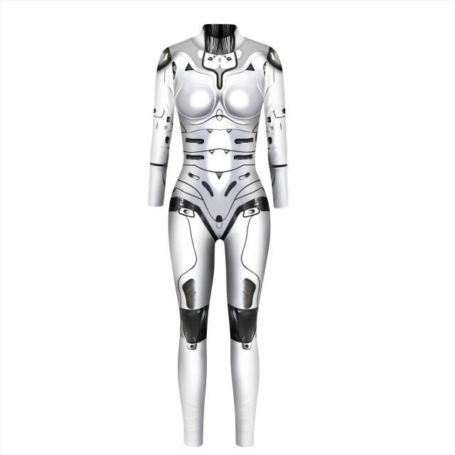 3D Digital Printing Cosplay Costume Machine Armor Jumpsuit PQBAX182